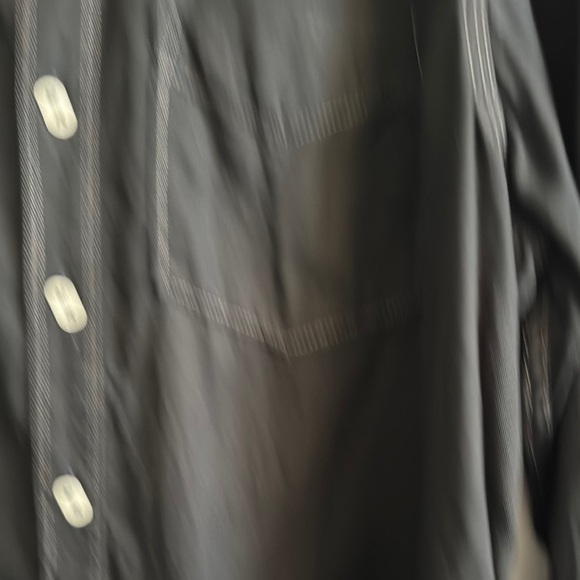 Men's Black Button-Up Shirt - Picture 3 of 6